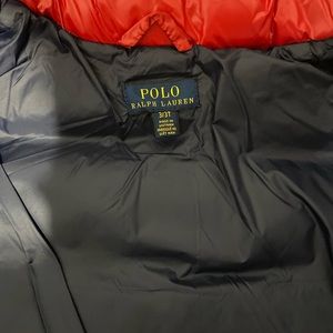 Boy toddler Ralph Lauren bubble coat 3 t